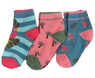 Dívčí ponožky zkrácené výšky Sockswear 3 páry (55242)