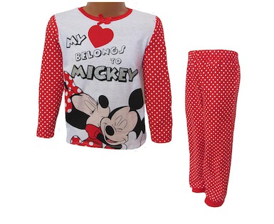 Dívčí pyžamo Minnie (HQ2009)