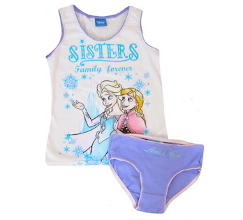 Dívčí set košilka a kalhotky Frozen (Em792a)