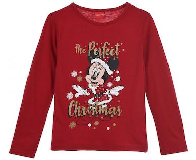 Dívčí Vánoční triko Minnie (hu1243)