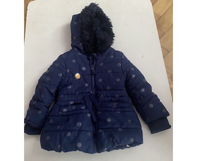 Dívčí zimní bunda M&S vel. 74