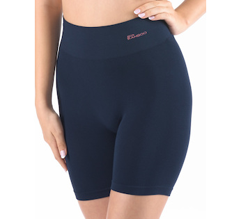 GINA dámské boxerky prodloužené, kratší nohavička, bezešvé, klasické, jednobarevné Eco Bamboo 03019P - lékořice tomato M/L