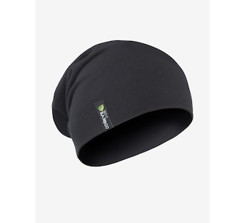 GINA dámské Čepice, šátky a čelenky, šité, jednobarevné ECO Bamboo Sport 92008P - černá L/XL