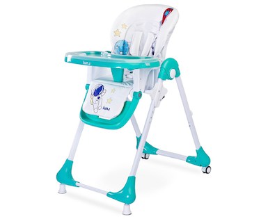 Jídelní židlička CARETERO Luna mint