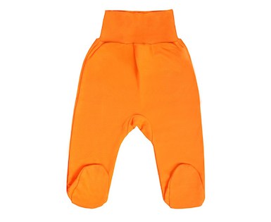 Kojenecké polodupačky New Baby oranžové