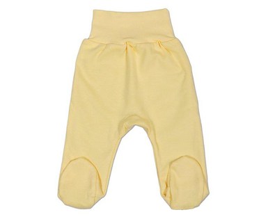 Kojenecké polodupačky New Baby žluté