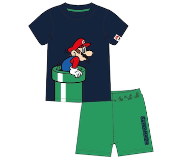 Letní komplet, pyžamo Super Mario (fuk60837)