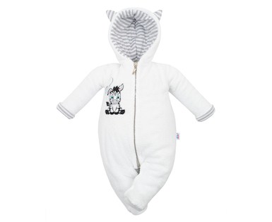Luxusní dětský zimní overal New Baby Zebra