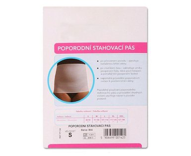 Poporodní stahovací pás – S