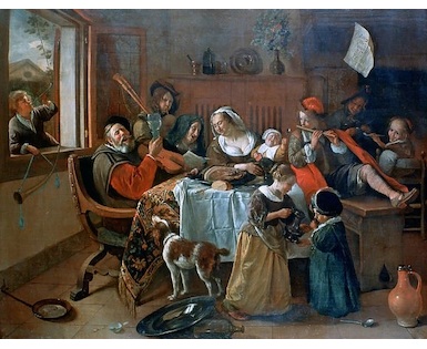 Puzzle Art Jan Steen