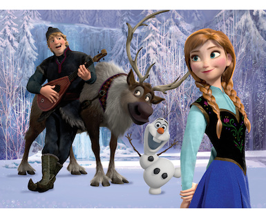 Puzzle Ledové Království Frozen