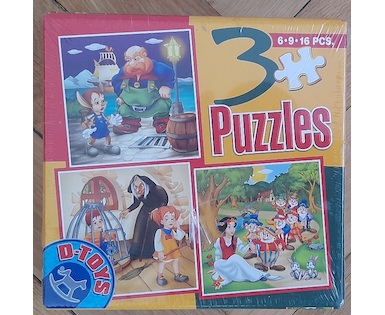 Puzzle Tři pohádky