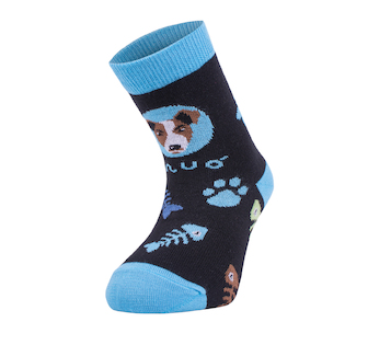 Trepon Unuo, Dětské bambusové ponožky Classic, Kočka pes kluk Velikost ponožky, punčocháče, legíny EU: 24/27