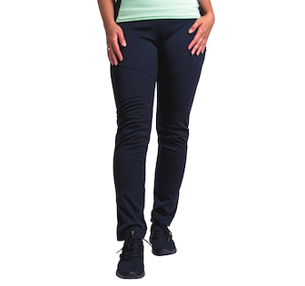 Unuo, Dámské softshellové kalhoty s fleecem pružné Sporty, Černá Velikost: XL