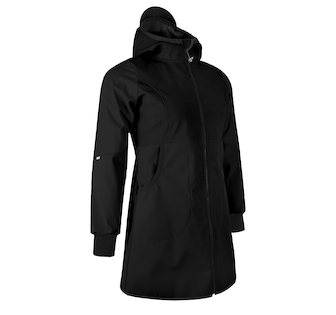 Unuo, Dámský softshellový kabát s fleecem Street, Černá Velikost: XS
