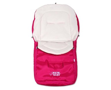 Zimní fusak New Baby Classic Fleece pink