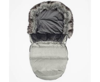 Zimní fusak New Baby Lux Fleece grey